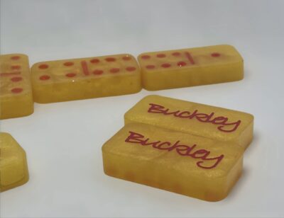 Handmade Personalised Resin Dominoes - Image 5