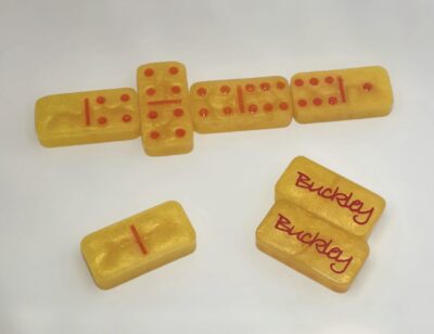 Handmade Personalised Resin Dominoes - Image 3