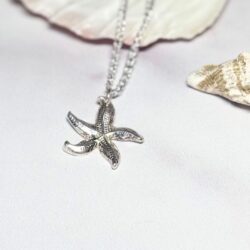 Silver Starfish Pendant